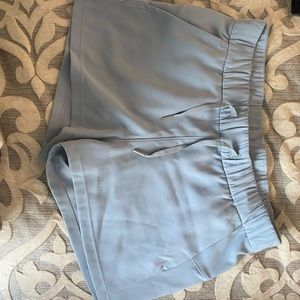 Light blue Lululemon shorts size 8